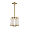 Alo Medium Pendant polished Natural Brass 2700K 90 CRI