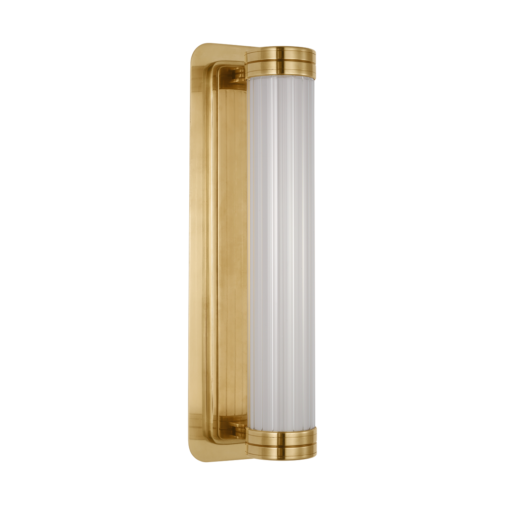 Alo Small Sconce polished Natural Brass 2700K 90 CRI