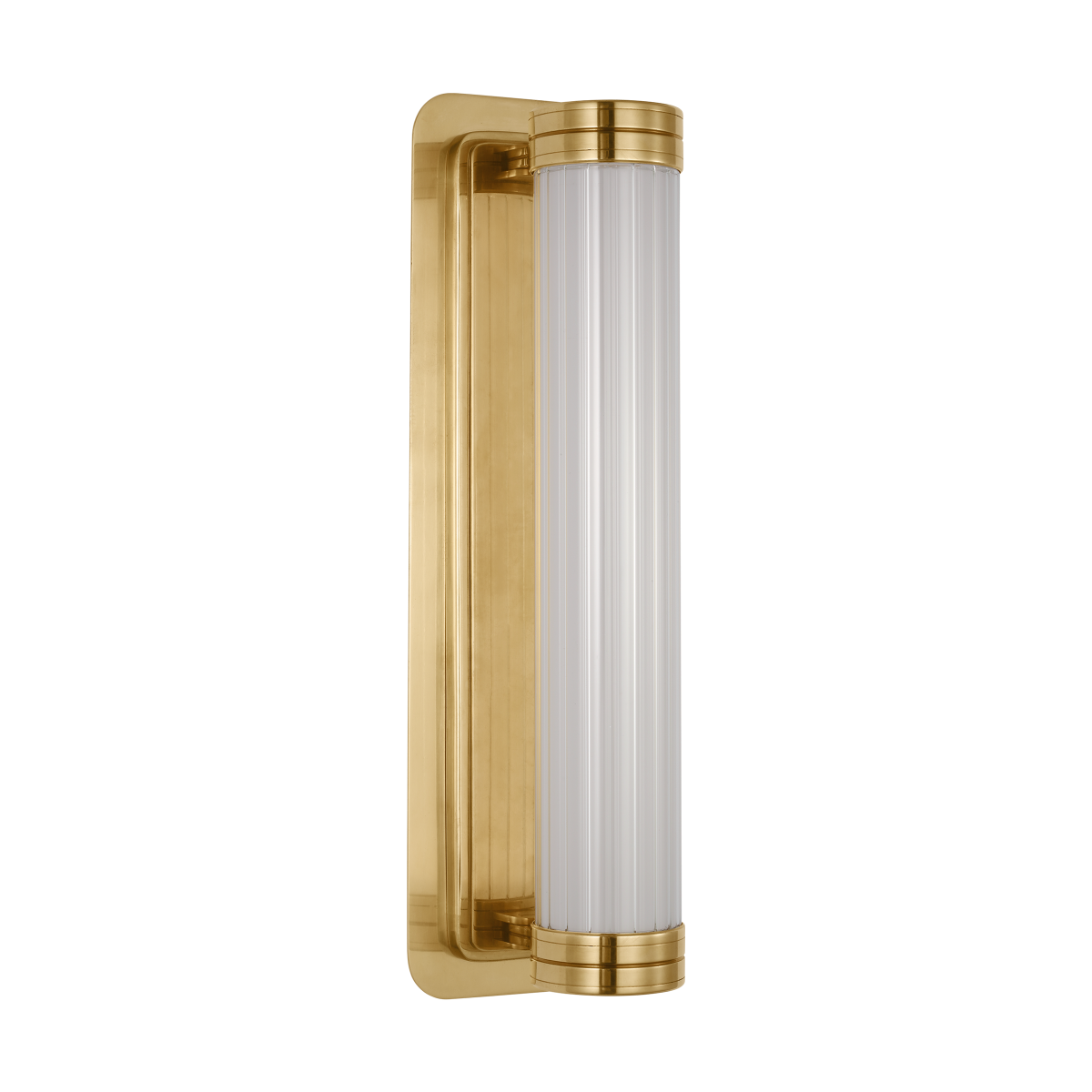 Alo Small Sconce polished Natural Brass 2700K 90 CRI