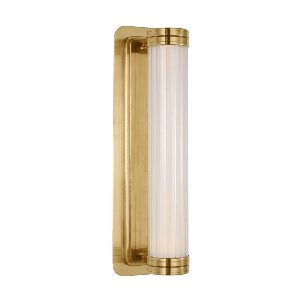 Alo Small Sconce polished Natural Brass 2700K 90 CRI