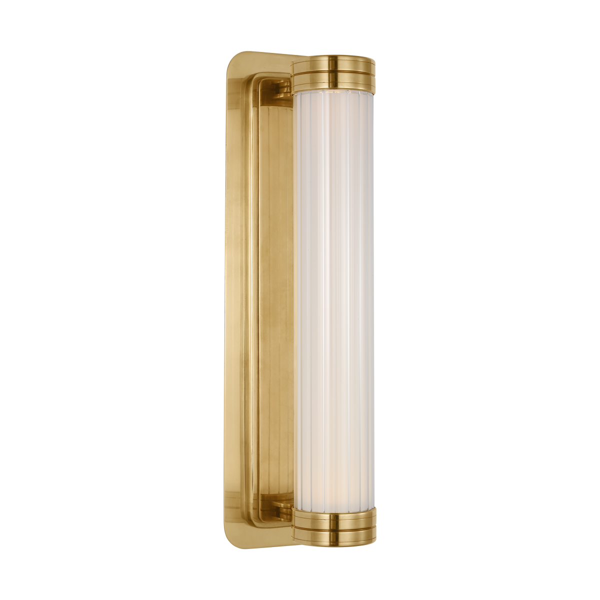 Alo Small Sconce polished Natural Brass 2700K 90 CRI