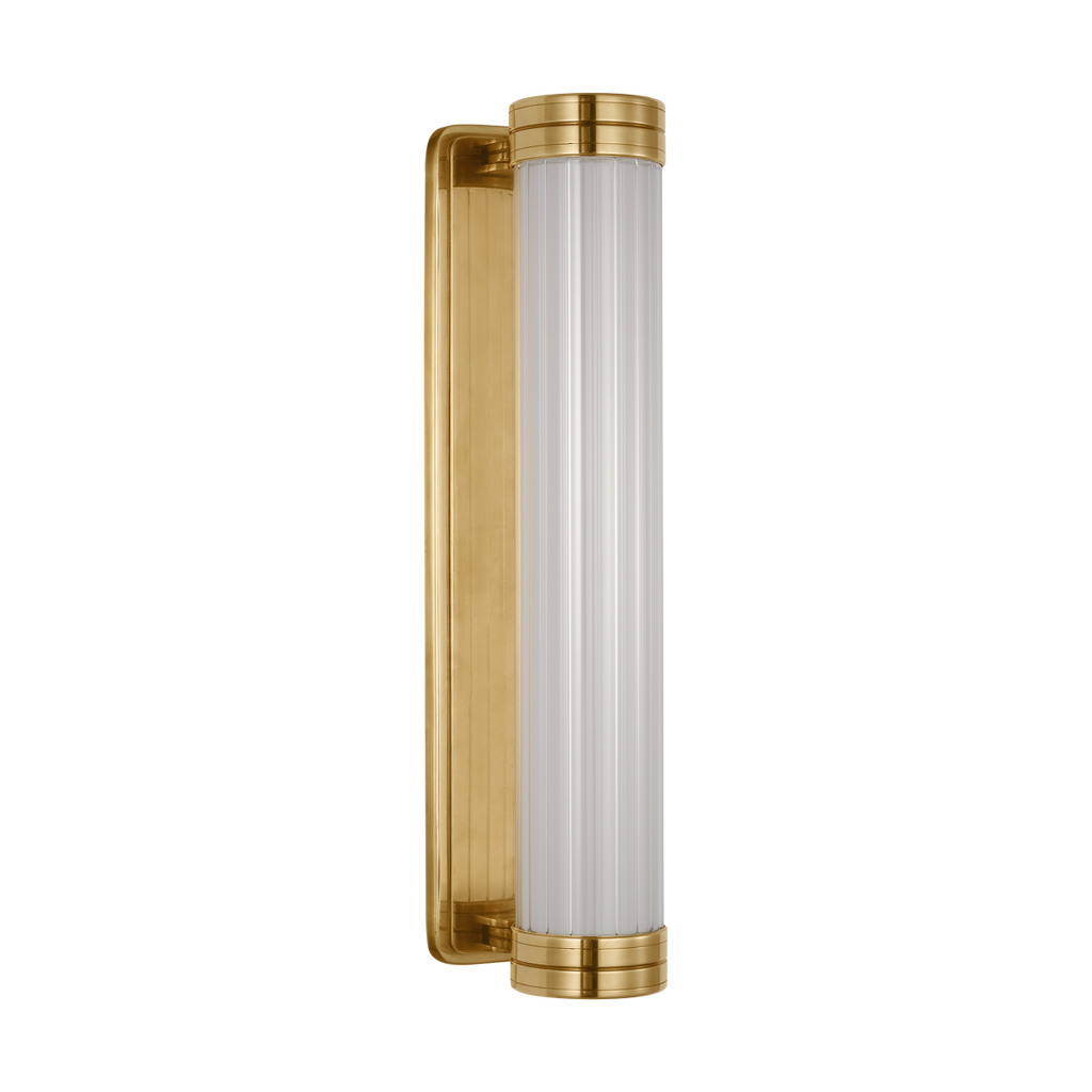 Alo Small Sconce polished Natural Brass 2700K 90 CRI