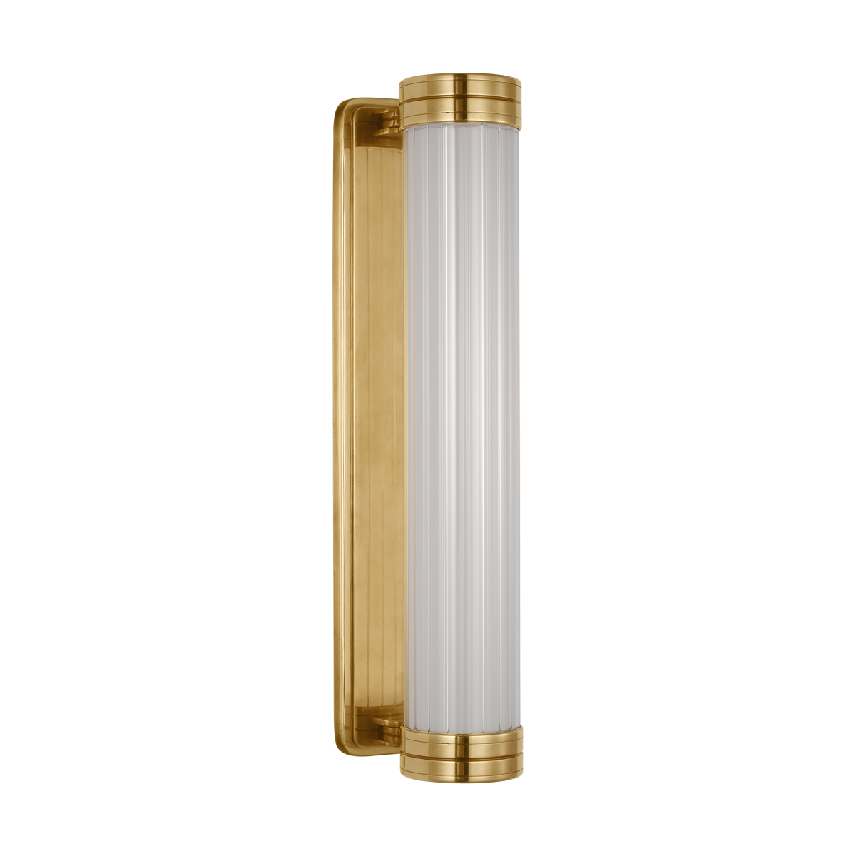 Alo Small Sconce polished Natural Brass 2700K 90 CRI