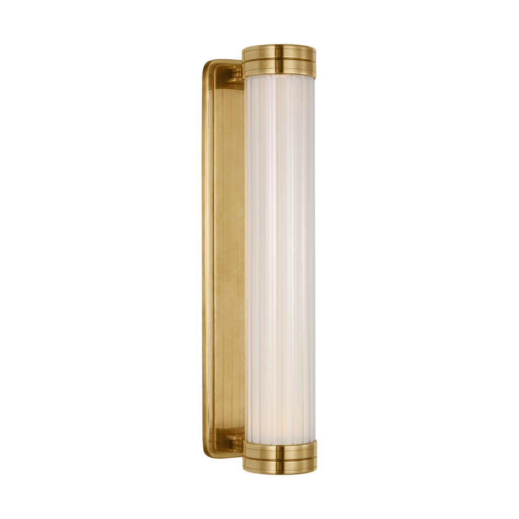 Alo Small Sconce polished Natural Brass 2700K 90 CRI