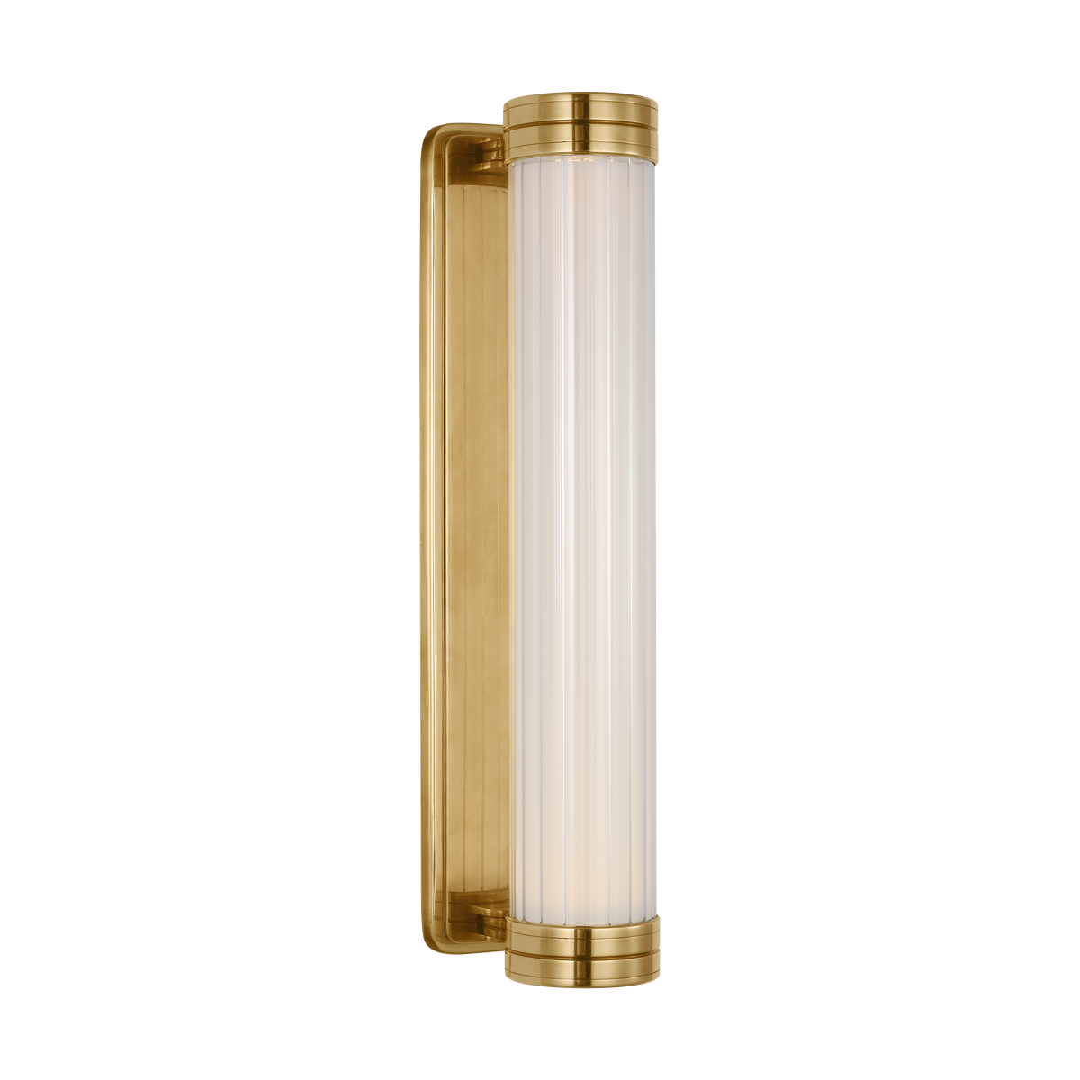 Alo Small Sconce polished Natural Brass 2700K 90 CRI