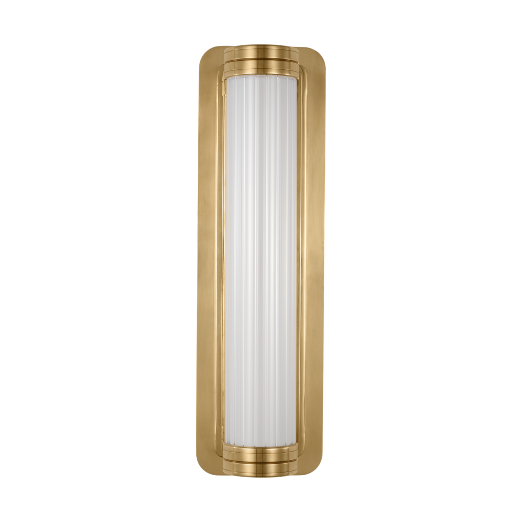 Alo Small Sconce polished Natural Brass 2700K 90 CRI