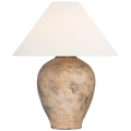 Fischer 36" Table Lamp | Rustic Terracotta | Linen Shade