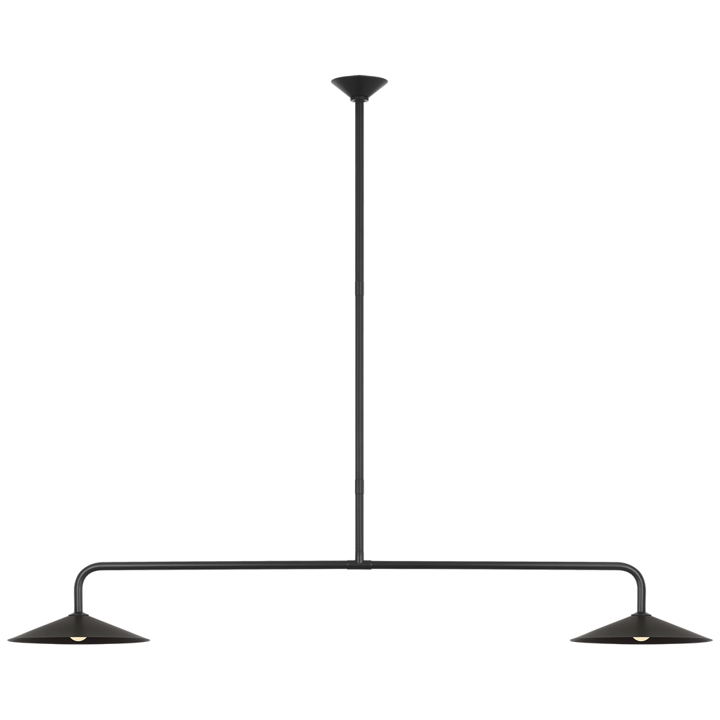 Ponce 62" Linear Pendant | Modern Iron | Modern Iron Shades