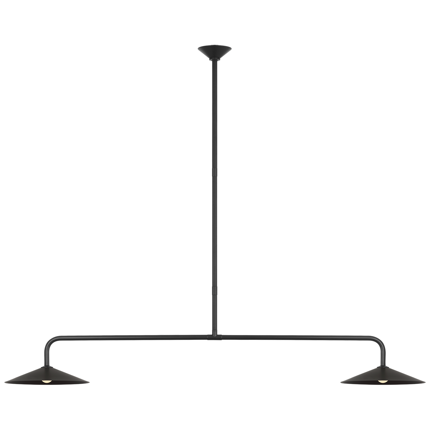 Ponce 62" Linear Pendant | Modern Iron | Modern Iron Shades