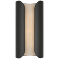 Armise 14" Sconce | Matte Carbon | Nova Frost