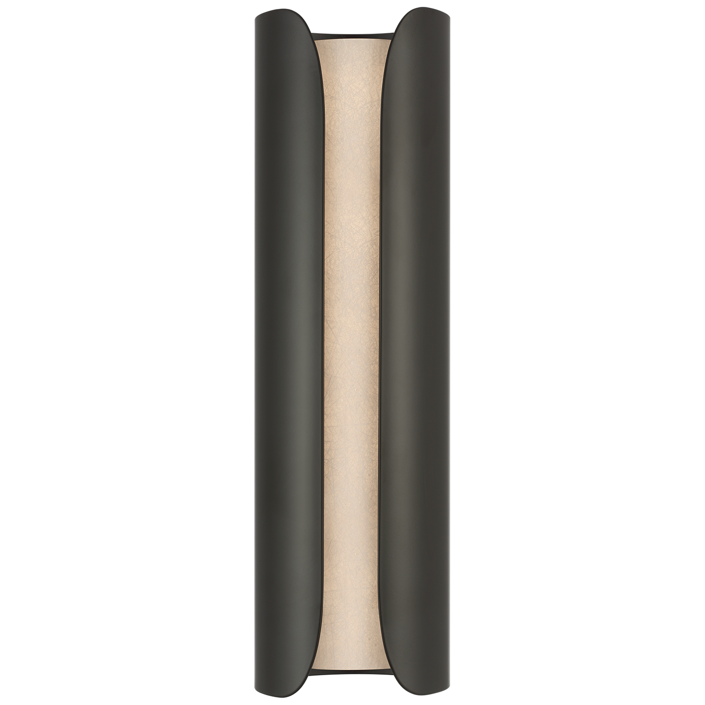 Armise 18" Sconce | Matte Carbon | Nova Frost