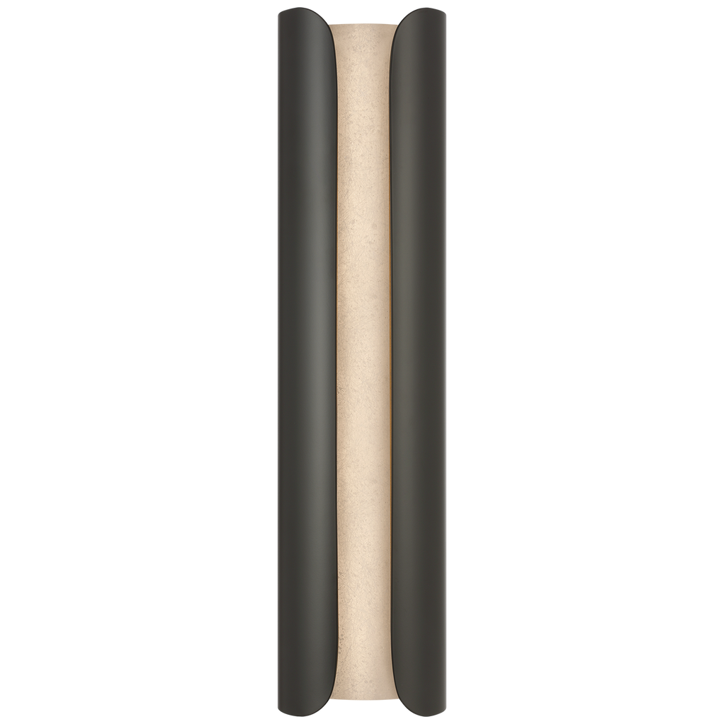 Armise 29" Sconce | Matte Carbon | Nova Frost