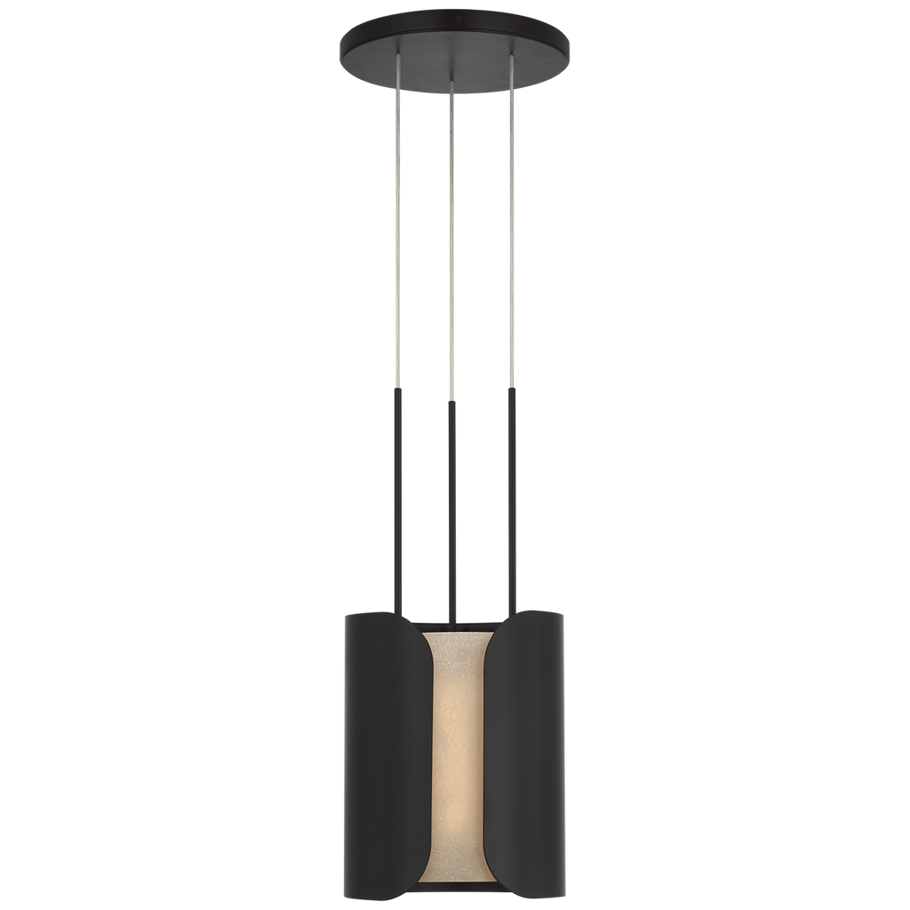 Armise 11" Pendant | Matte Carbon | Nova Frost