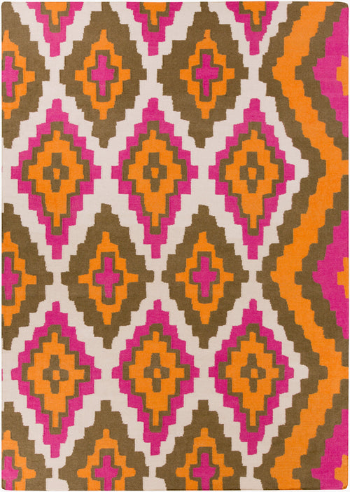 Alameda Rug | Orange | AMD1028