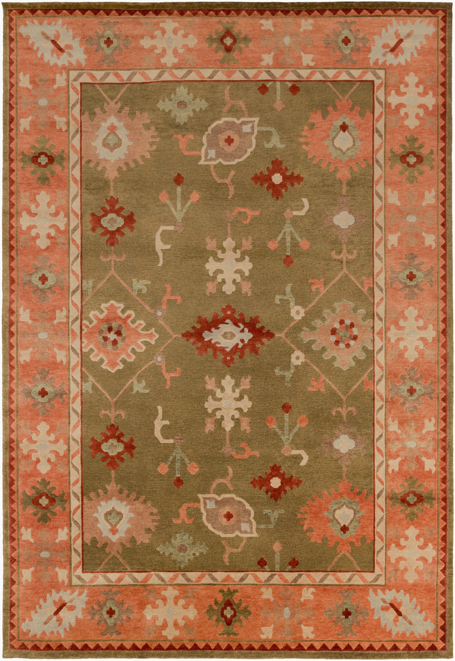 Anastacia Rug | Burnt Orange | ANA8409