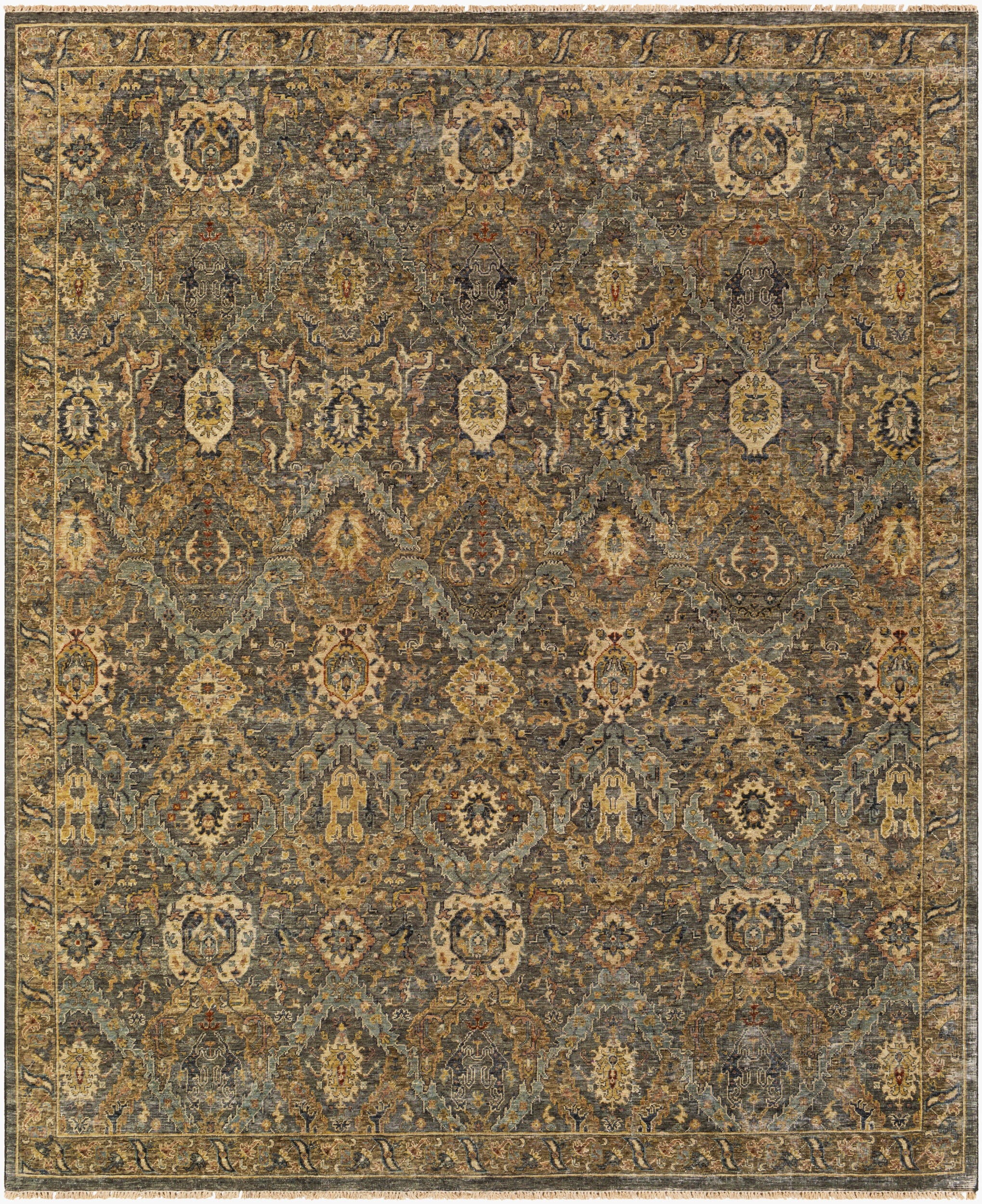 Anatolia Rug | Medium Green | ANY2302