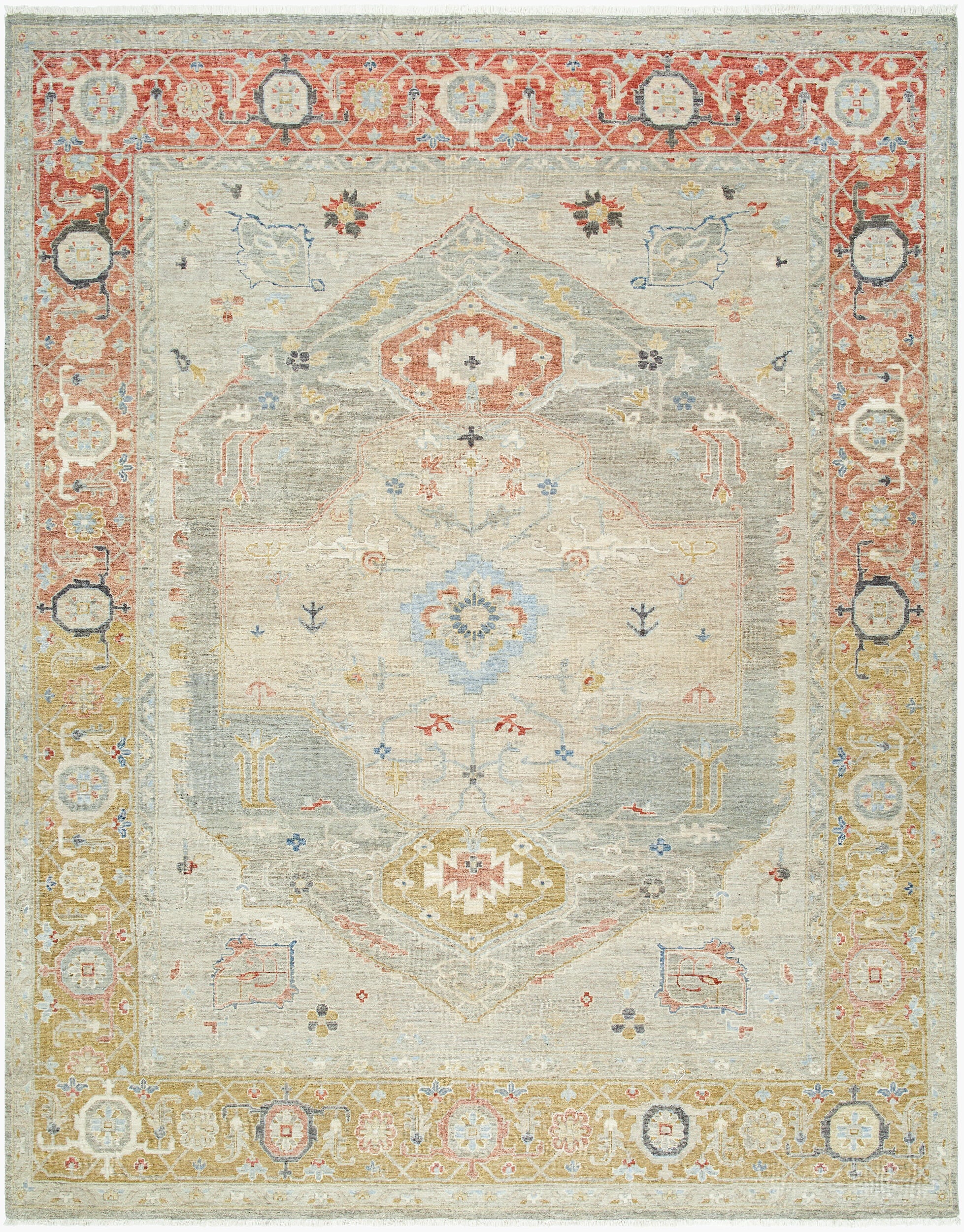 Anatolia Rug | Light Olive | ANY2309