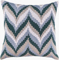 Ikat Chevron Accent Pillow | AR053