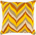 Ikat Chevron Accent Pillow | AR055