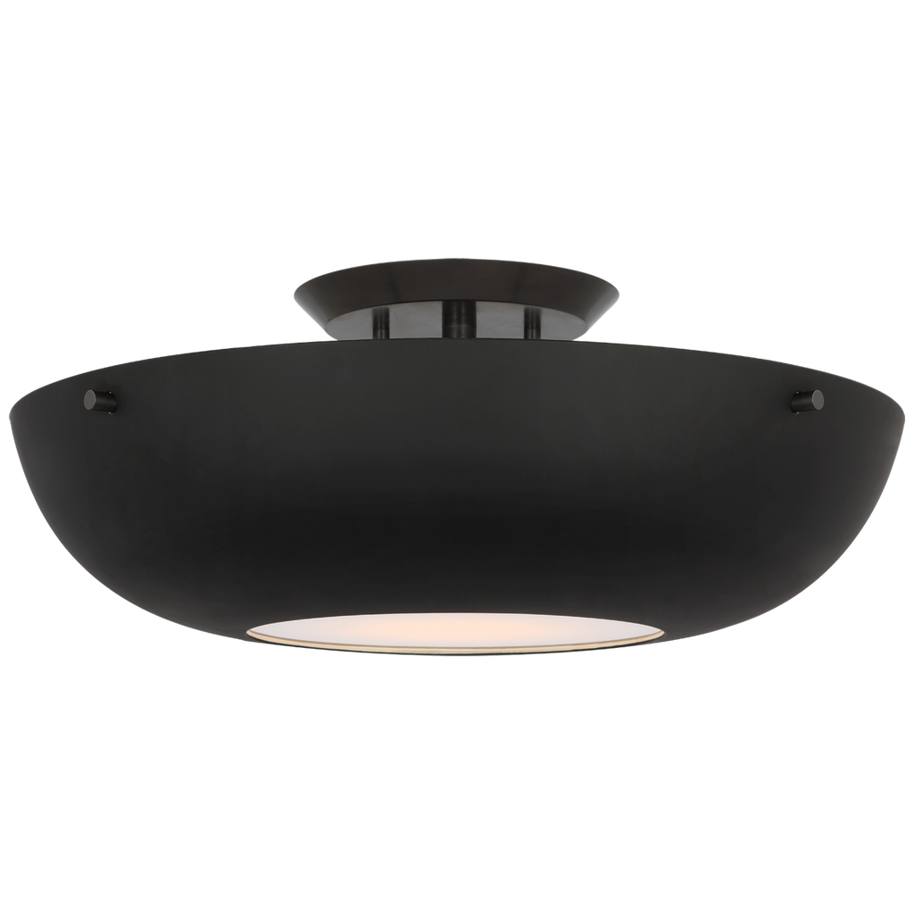 Valencia 16" Flush Mount | Bronze | Matte Black