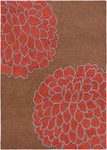 Artist Studio Rug | Dark Brown | ART206