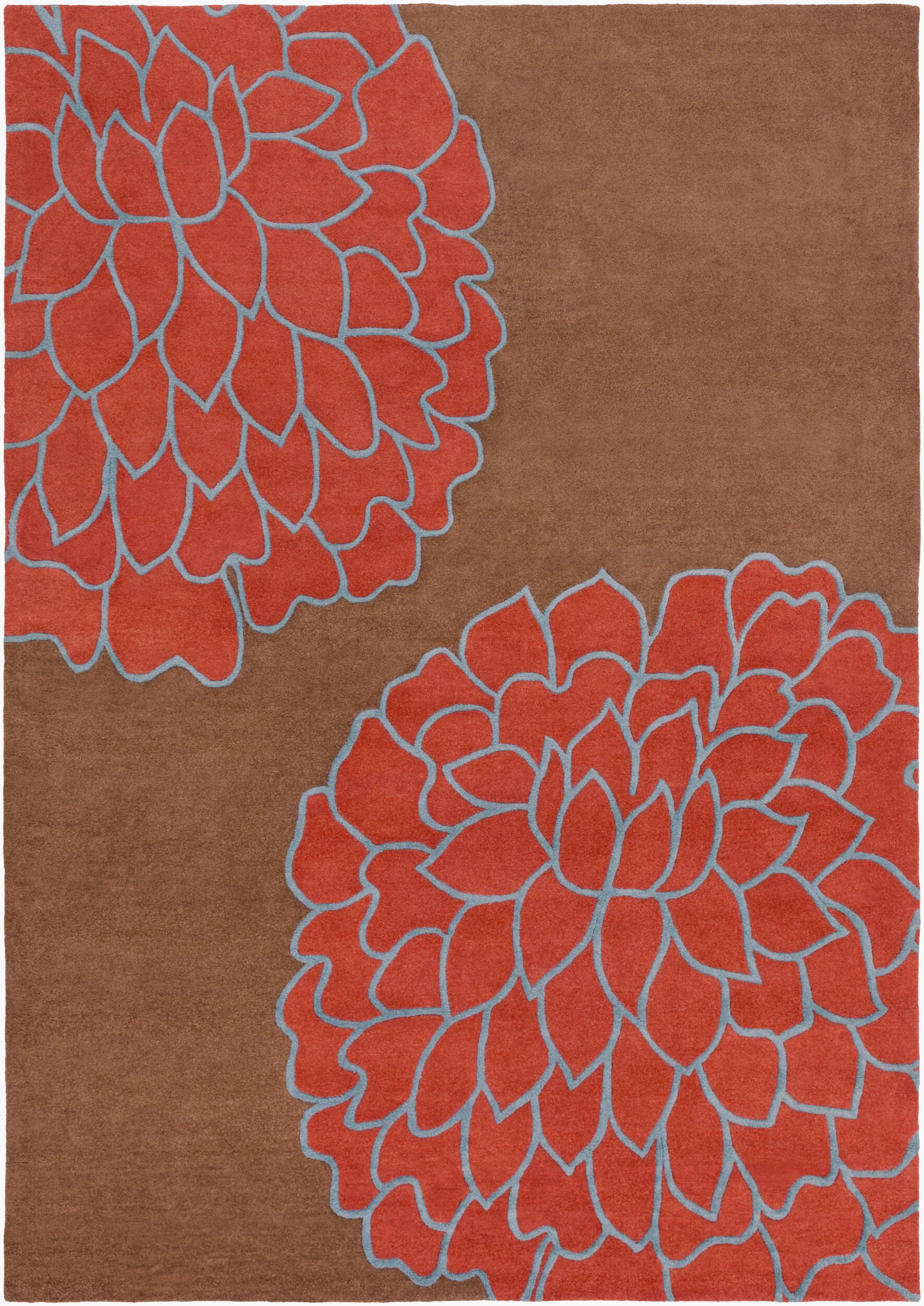 Artist Studio Rug | Dark Brown | ART206