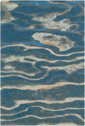 Artist Studio Rug | Blue | ART239