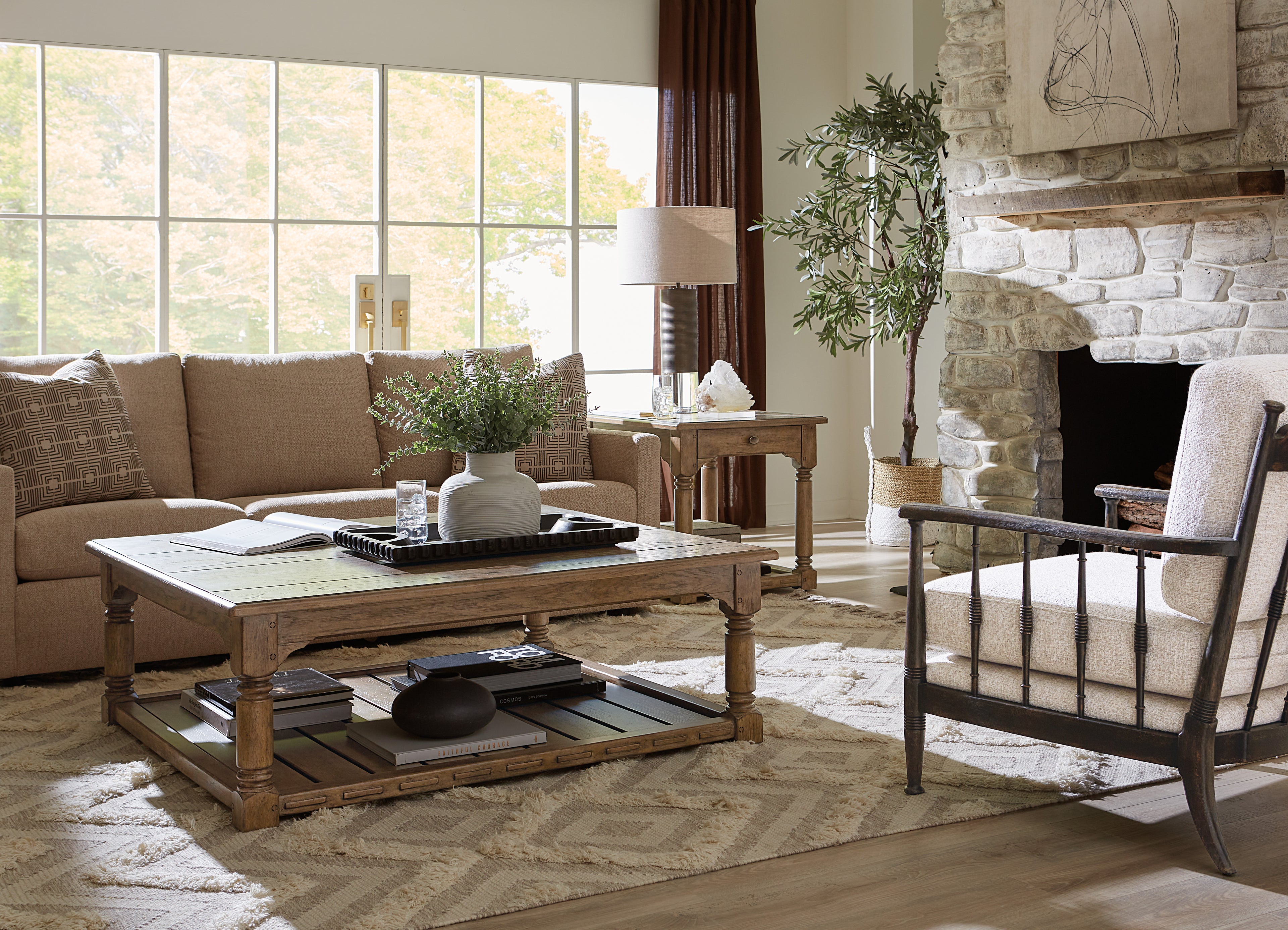 Americana End Table | Honey