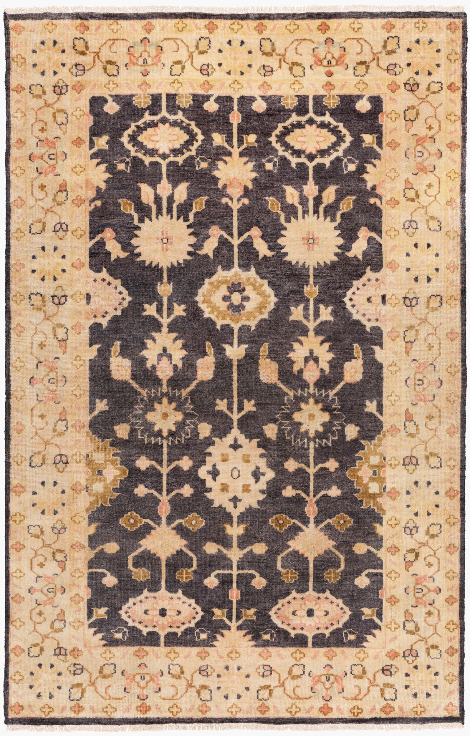 Antique Rug | Black | ATQ1007