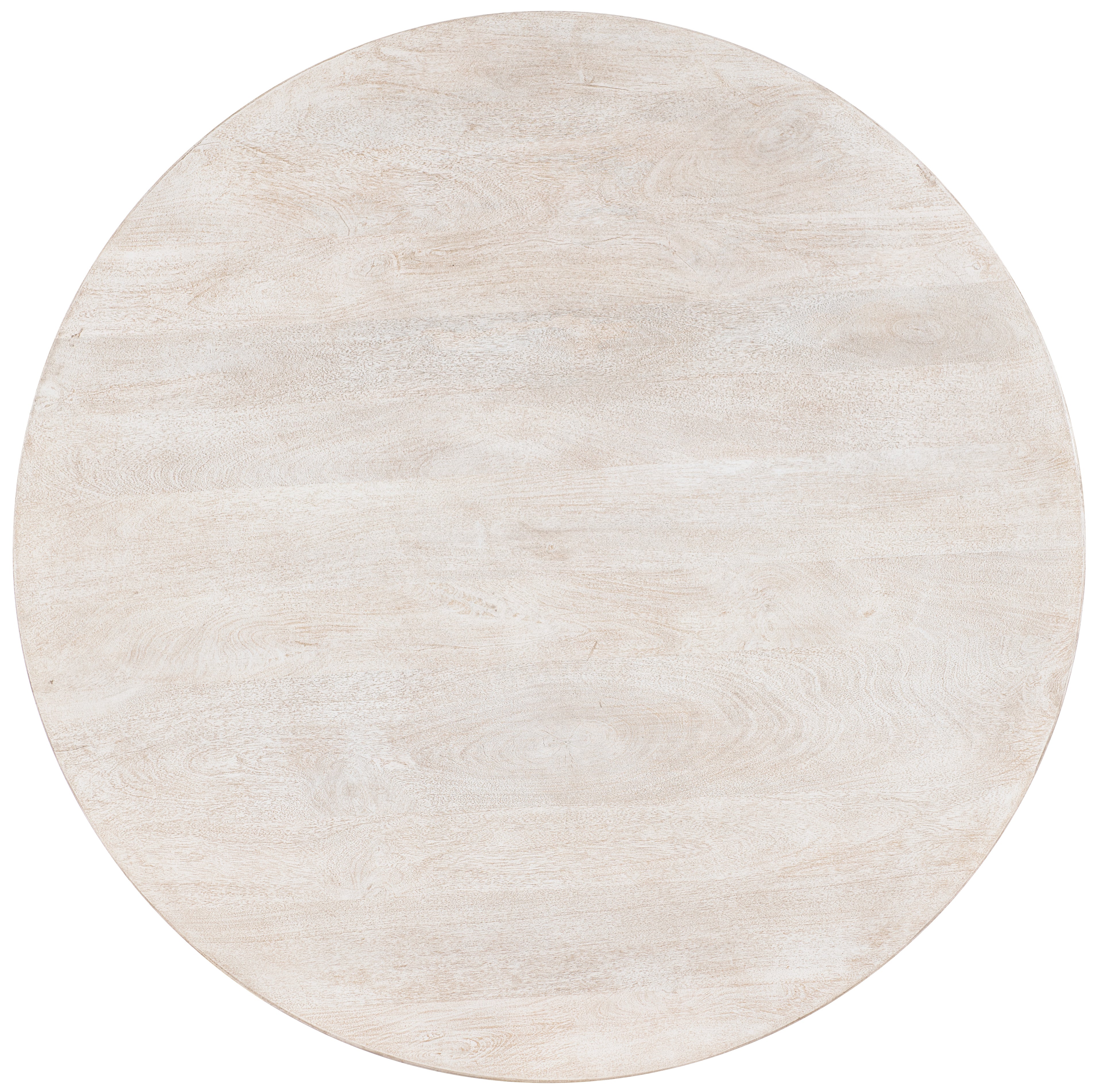 Commerce and Market Madison Round Dining Table | Base And Crisp White