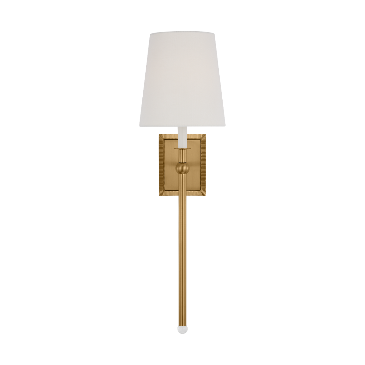 Baxley Tall Sconce Burnished Brass