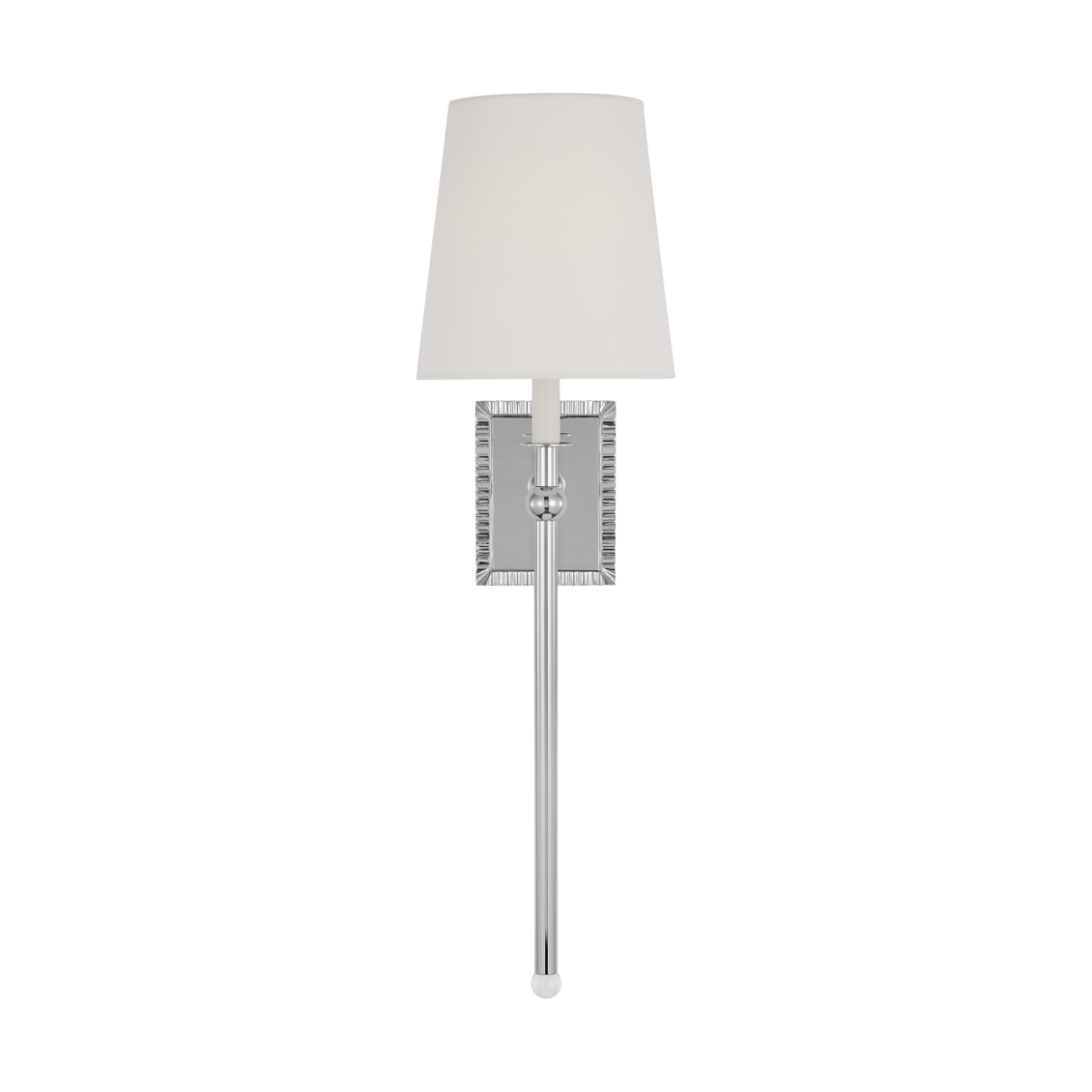Baxley Tall Wall Sconce Polished Nickel
