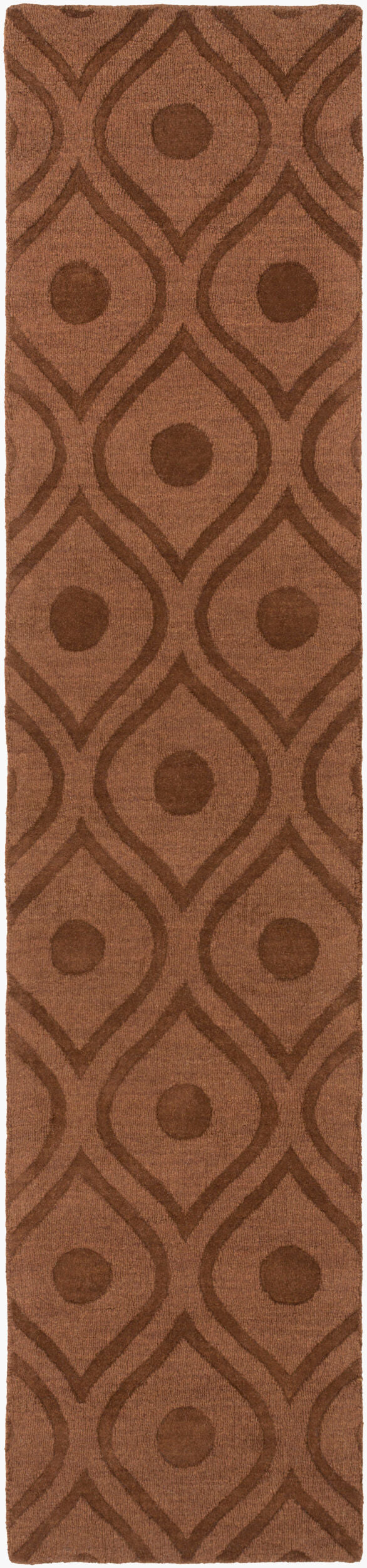 Central Park Rug | Dark Brown | AWHP4002