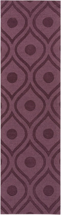 Central Park Rug | Dark Plum | AWHP4006