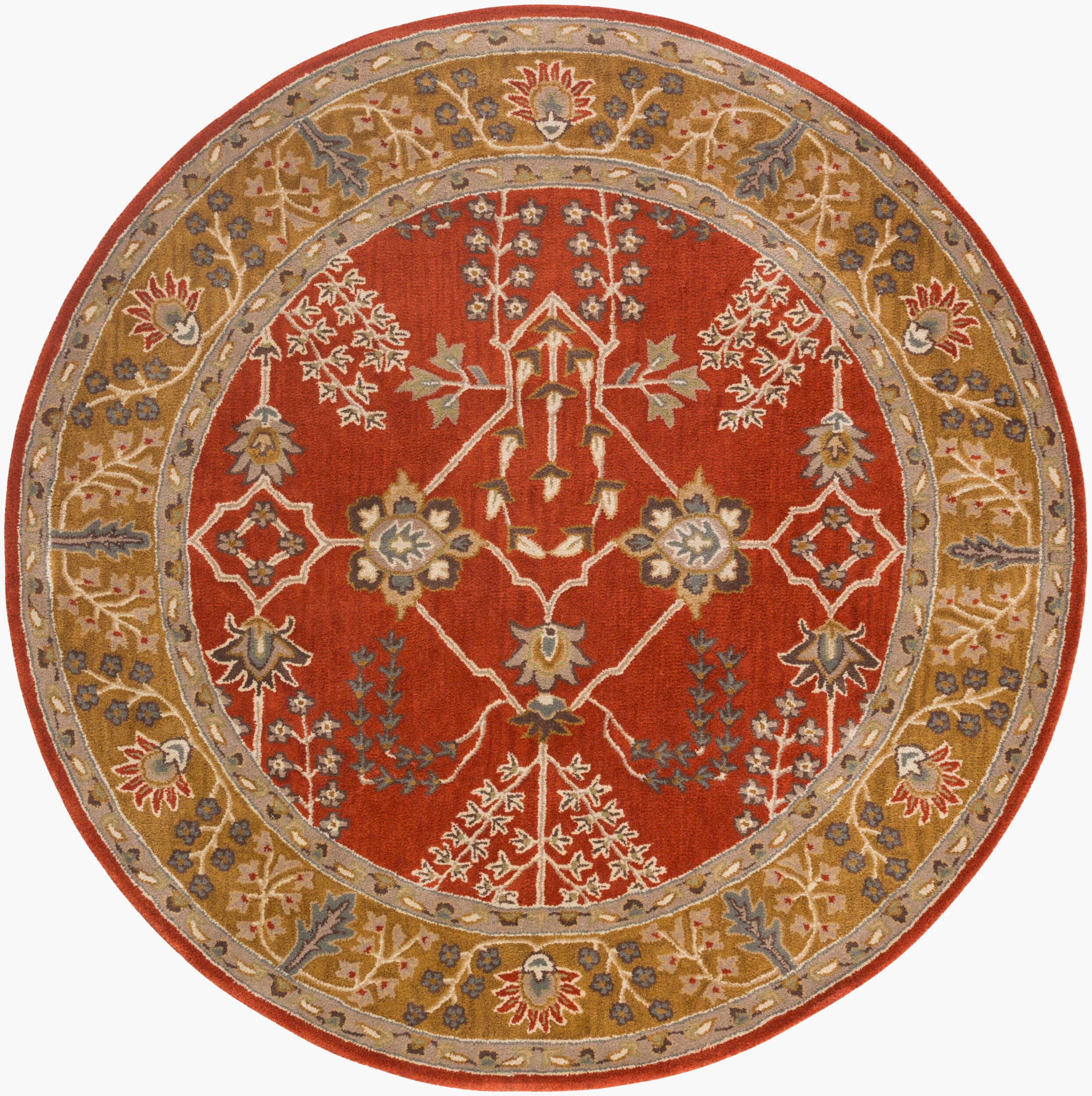 Middleton Rug | Rust | AWMD2244