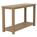 Coastal Teak Sofa Table