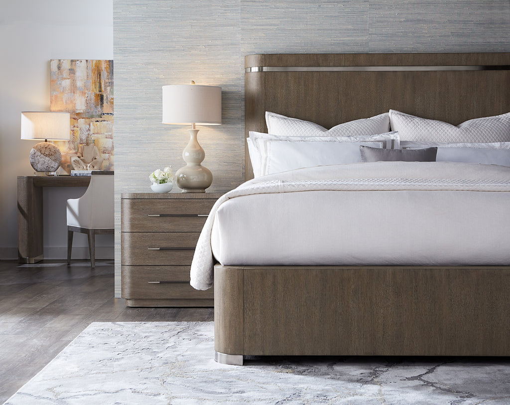Modern Mood Queen Panel Bed | Mink