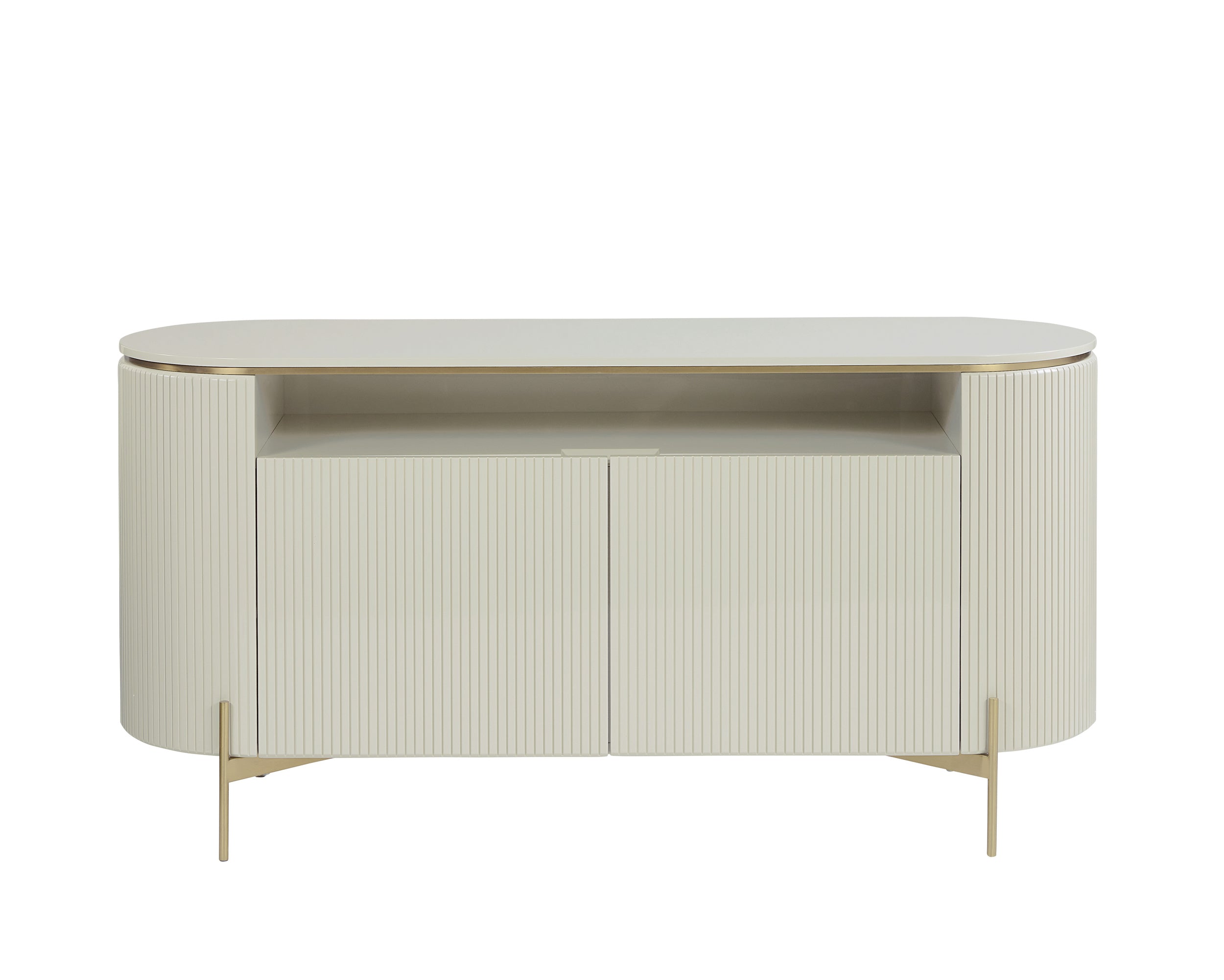 Paloma Sideboard - High Gloss Cream