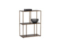 Eiffel Low Bookcase - Small - Antique Brass