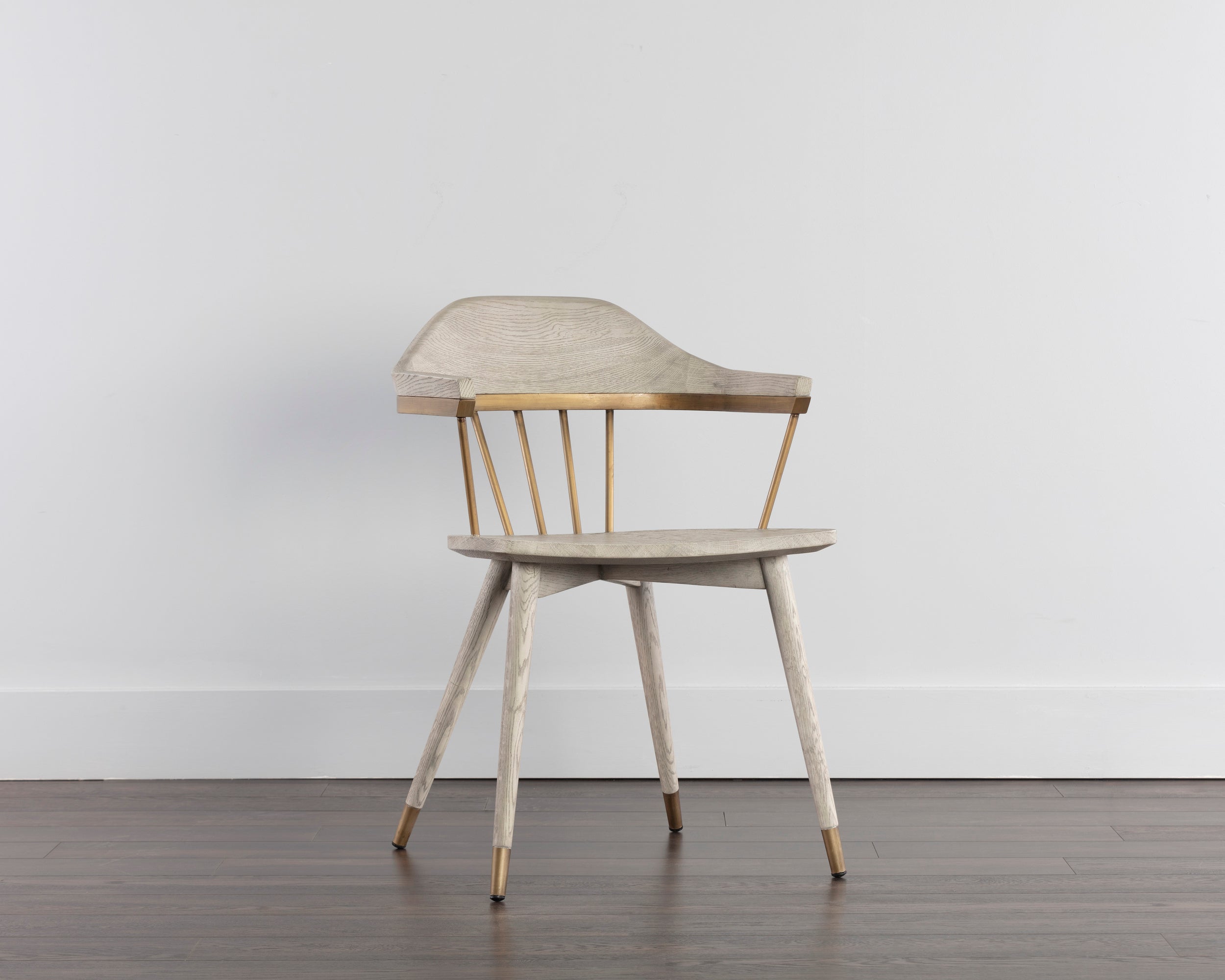Demi Dining Armchair - Grey