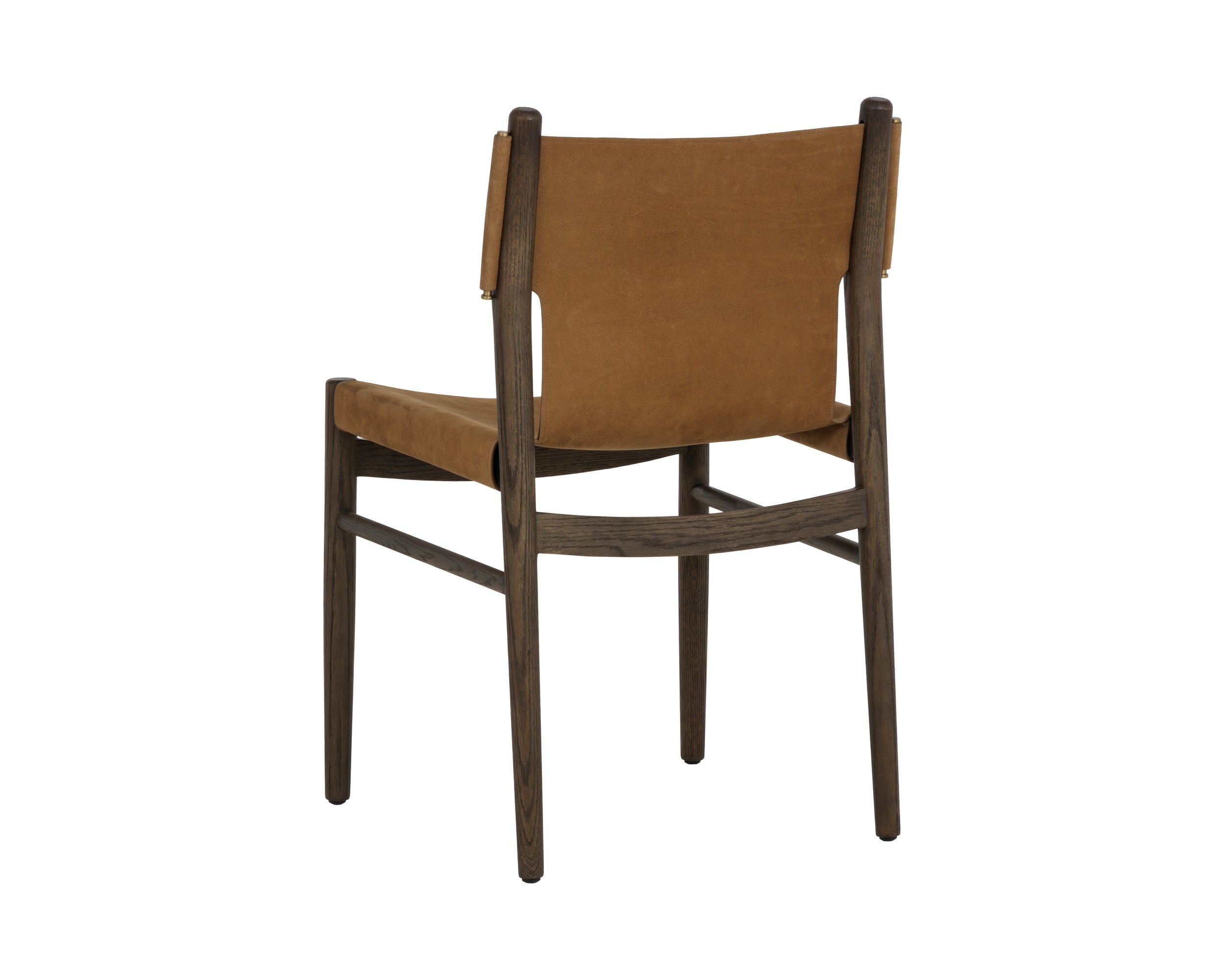 Argus Dining Chair - Nubuck Caramel Leather