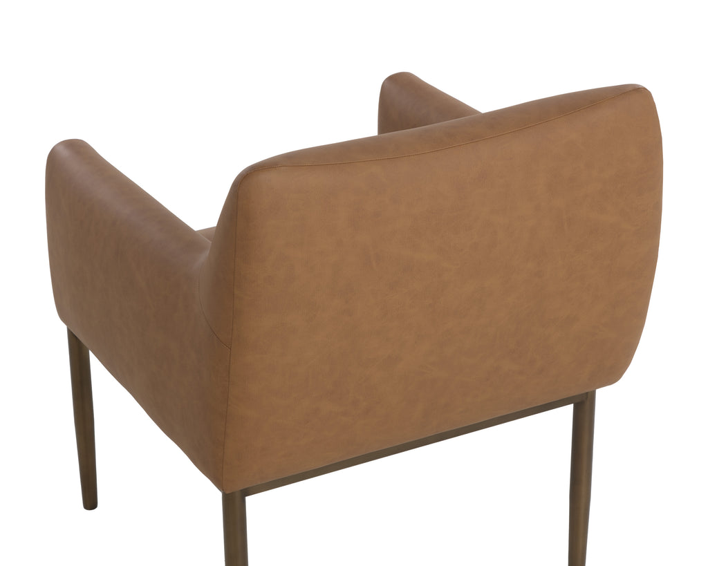 Olea Dining Armchair - Milliken Cognac