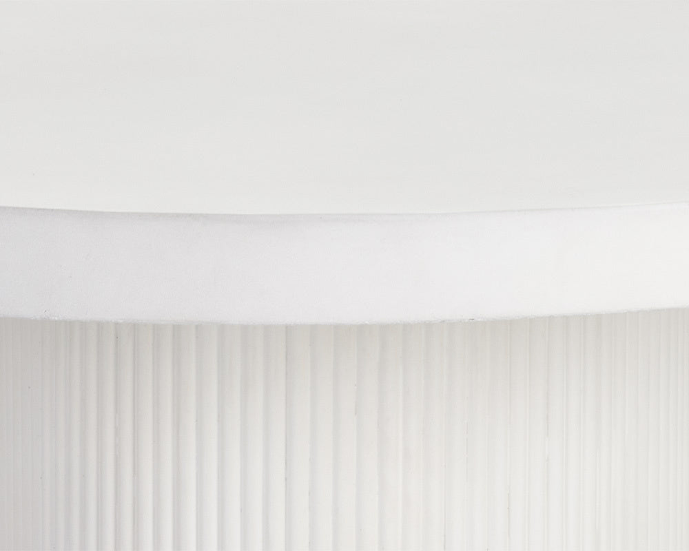 Nicolette Dining Table - White - 40"