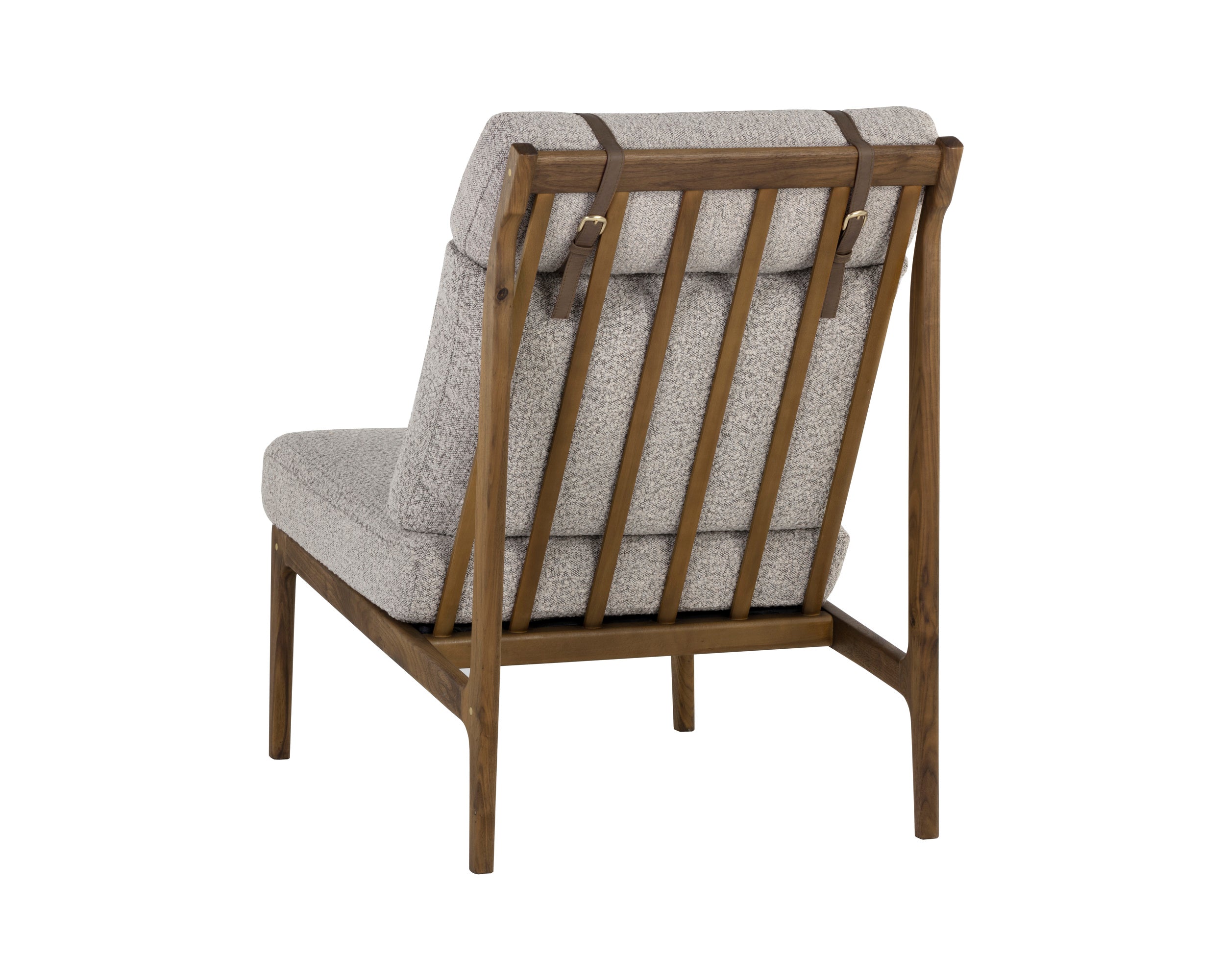 Elanor Lounge Chair - Walnut - Altro Cappuccino
