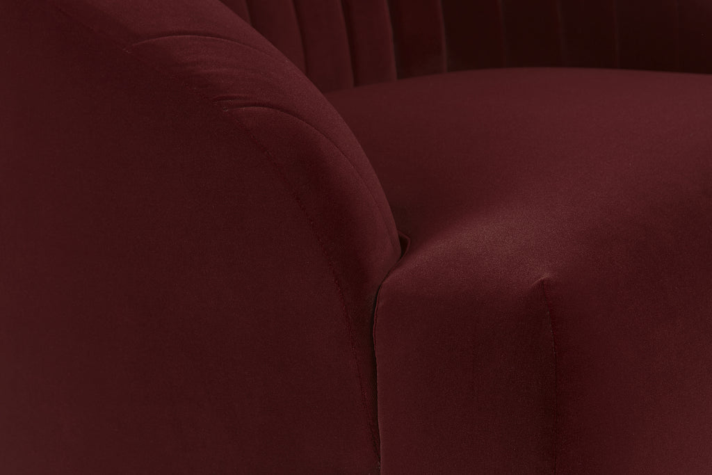Astrid Armchair - Merlot