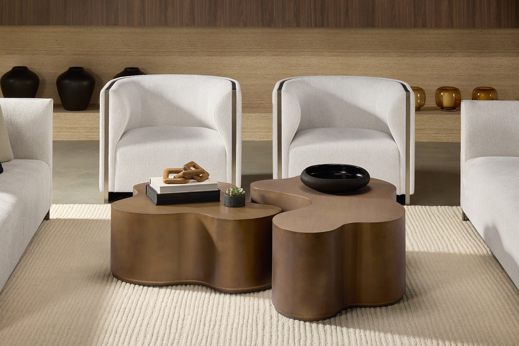 Larron Armchair - Rhea Light Barley