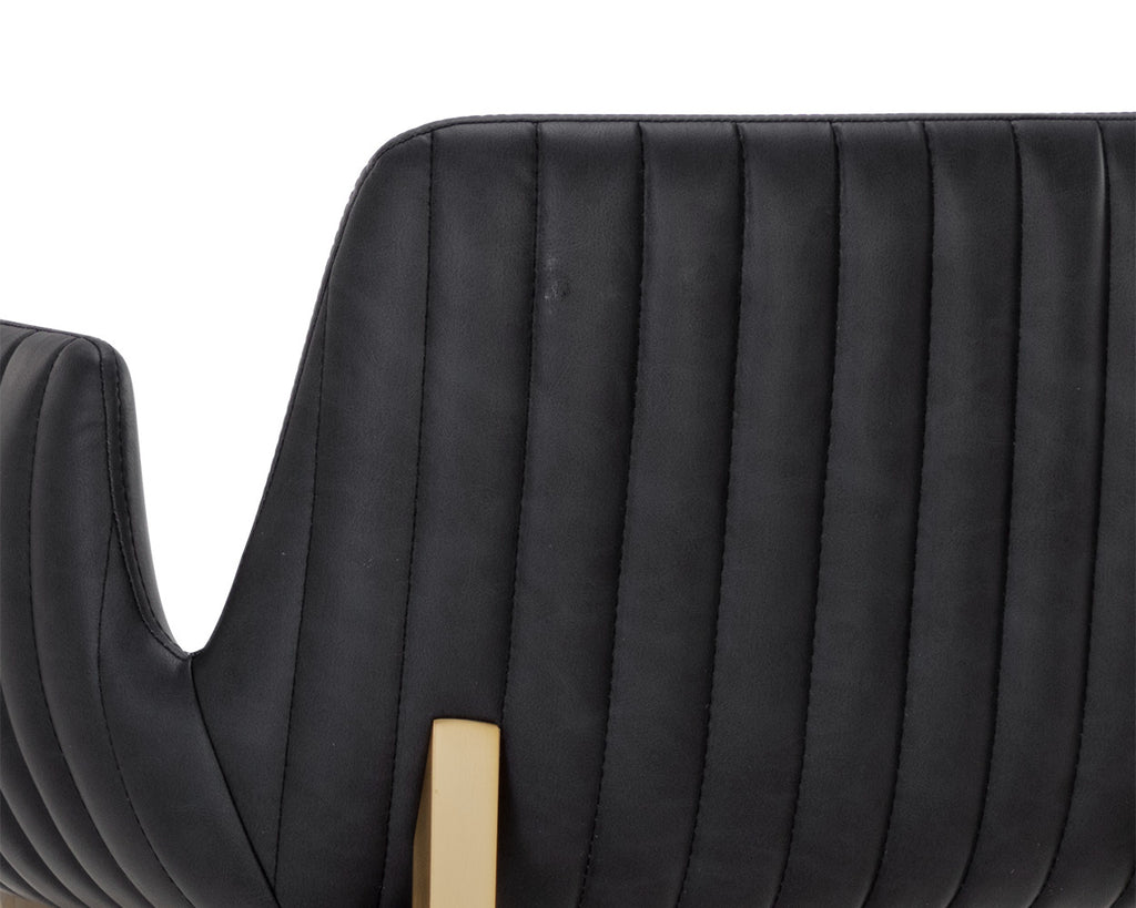 Lucano Barstool - Bravo Black
