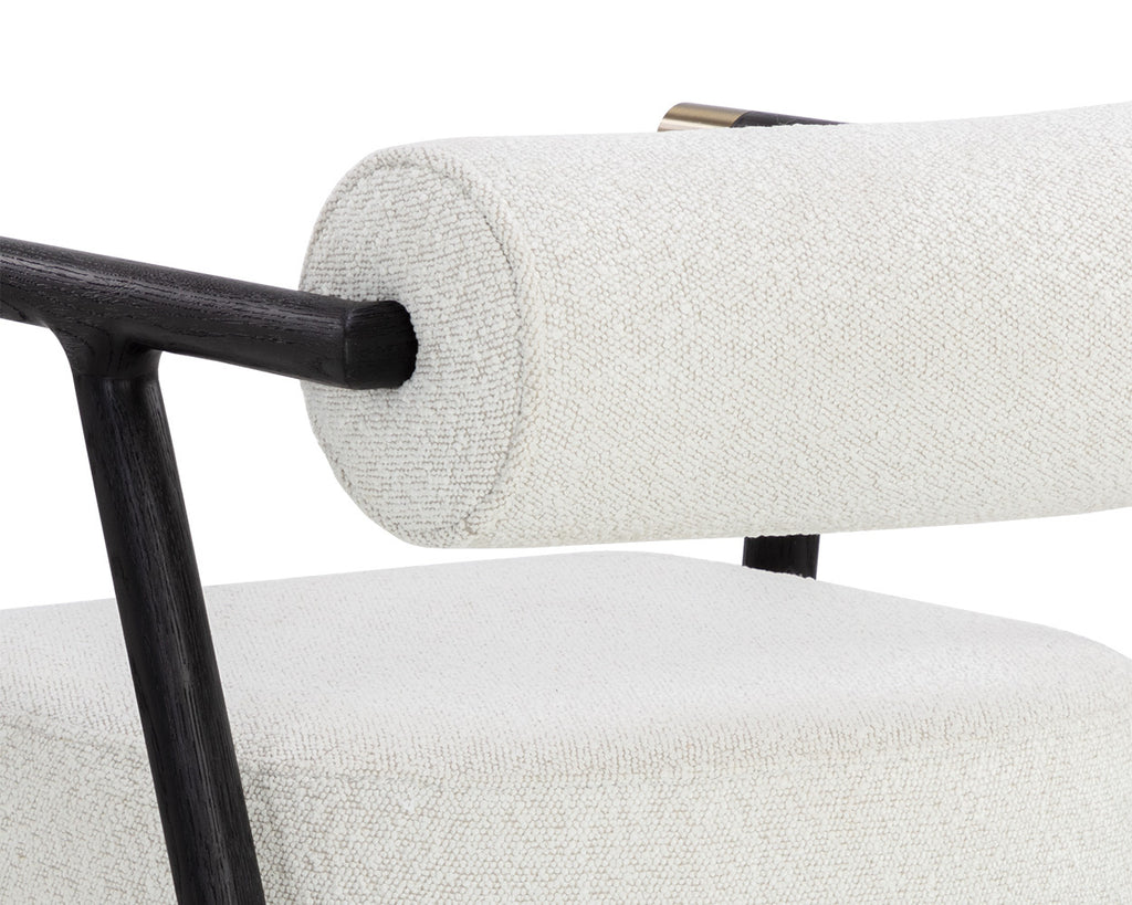 Sova Dining Armchair - Black - Copenhagen White