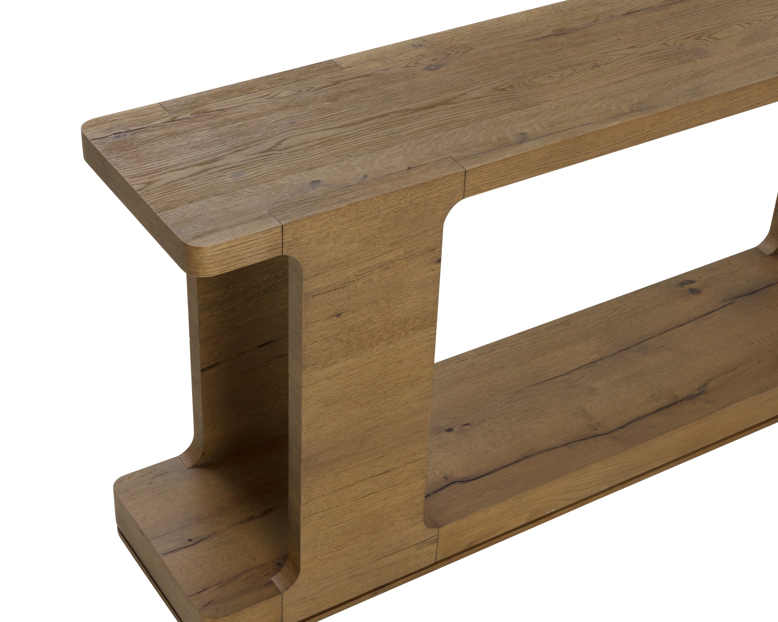 Hercules Console Table - Honey Grey