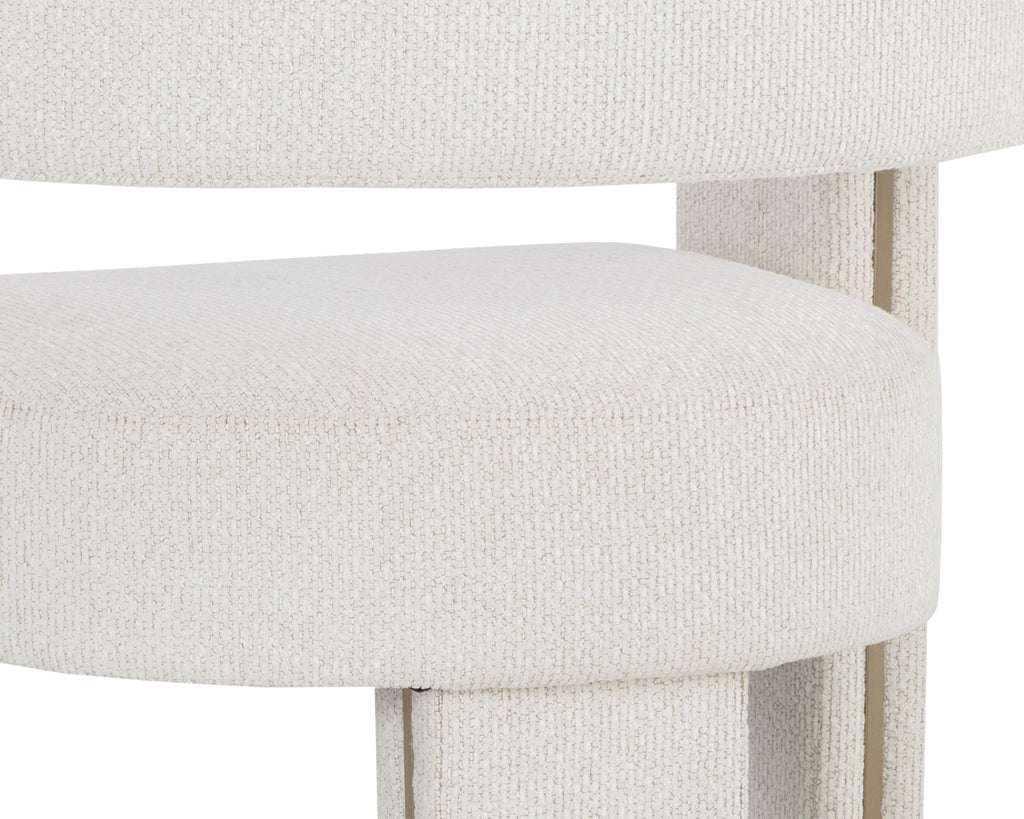 Adamina Dining Armchair - Rhea Light Barley